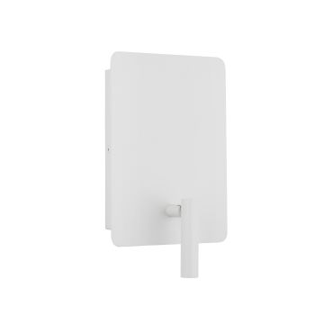 Nova Luce Zen - applique murale avec interrupteur et chargeur USB - 14 x 7,5 x 20 cm - 5W + 3W LED inclus - blanc sable