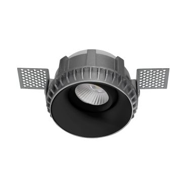 Nova Luce Brad - spot encastrable sans garniture - Ø 81 mm, Ø 100 mm encastrable - noir