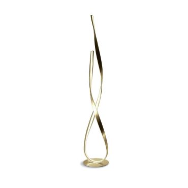 ONE Light Ribbon - lampadaire - 140 cm - 29W LED inclus - laiton