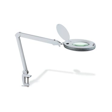 ONE Light Lampe LED à lentille grossissante - lampe de bureau - 80 x 41 cm - 8W LED inclus - blanc