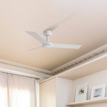 Faro Cruiser S - ventilateur de plafond - Ø 106 cm - blanc mat