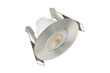 Integral LED mini - spot à encastrer - Ø 64 mm - Ø 45 mm à encastrer - IP65 - nickel satiné
