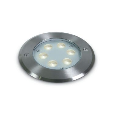 ONE Light LED Underwater Range - projecteur sous-marin à LED - Ø 150 mm, Ø 140 mm encastrable - 6 x 1W LED dimmable inclus - IP68 - acier inoxydable