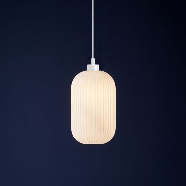Nordlux Milford 20 - lampe suspendue - Ø 20 x 333,5 cm - blanc opale