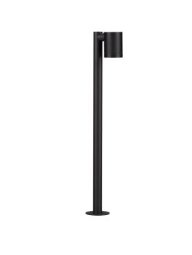Nova Luce Vilua - lampe de jardin - Ø 6 x 60 cm - IP54 - noir