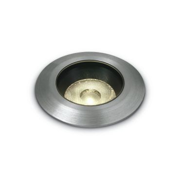 ONE Light Dark Light Inground Range - spot de sol pour l'extérieur - Ø 55 mm, Ø 50 mm à encastrer - 3W LED dimmable inclus - IP67 - aluminium