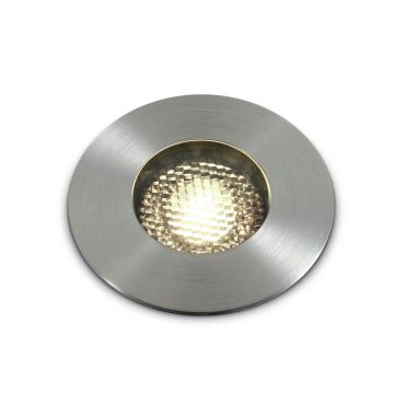 ONE Light COB Honeycomb Range - spot sol extérieur - Ø 92 mm, Ø 75 mm encastrable - 13W LED dimmable inclus - IP67 - aluminium