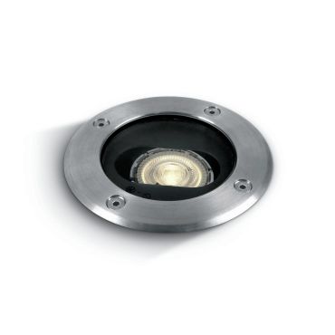 MODÈLE D’EXPOSITION - ONE Light GU10 Inground Adjustable Range - spot extérieur au sol - Ø 120 mm, Ø 115 mm encastrable - IP67 - acier inoxydable