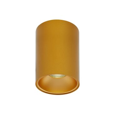 Nova Luce Nido - spot en saillie 1L - Ø 9,6 x 14 cm - or