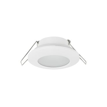Nova Luce Tex - spot encastrable - Ø 93 mm, Ø 60 mm encastrable - IP44 - blanc sable