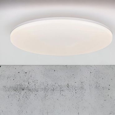 Nordlux Vic - plafonnier - Ø 35 x 4 cm - 32W LED inclus - IP21 - blanc - couleur de lumière blanche (4000K)