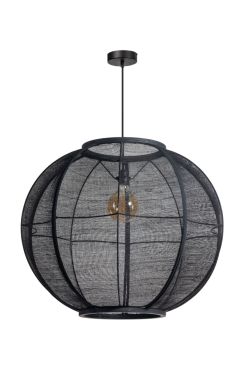 ETH Fabric – suspension – Ø 78 x 300 cm – noir