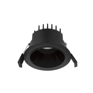 Nova Luce Carpo - spot à encastrer - Ø 100 mm, Ø 90 mm à encastrer - 10W LED inclus - noir