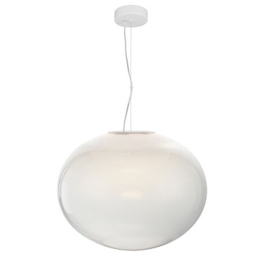 VK Lighting Iori - lampe suspendue - Ø 50 x 148 cm - 15W LED inclus - blanc
