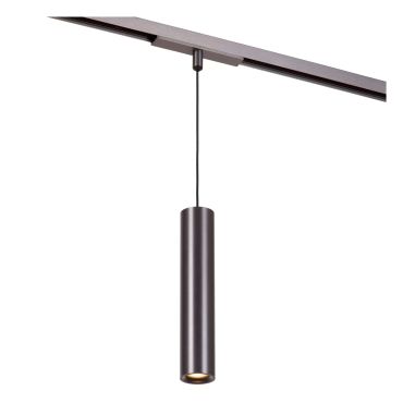 Lucide Linial Luxus - système de rails magnétiques - suspension - Ø 4 x 170 cm - LED 8W incl. - Fonction de gradation et couleur de lumière réglable via l'application - noir chrome mat