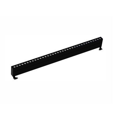 Nova Luce Wall Washer - 100 x 6,5 x 12 cm - 48W LED inclus - IP67 - noir