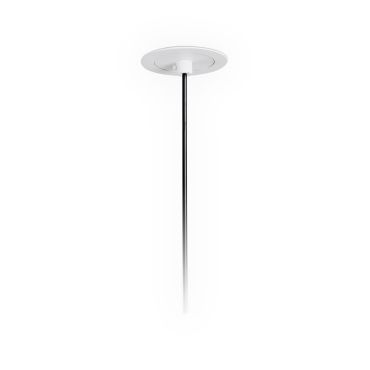 Faro - rosace encastrable - Ø 100 mm, Ø 90 mm dimension d’encastrement - blanc mat
