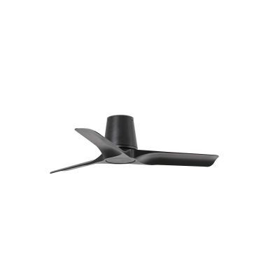 Faro Hey Tub S - ventilateur de plafond - Ø 90 cm - noir mat
