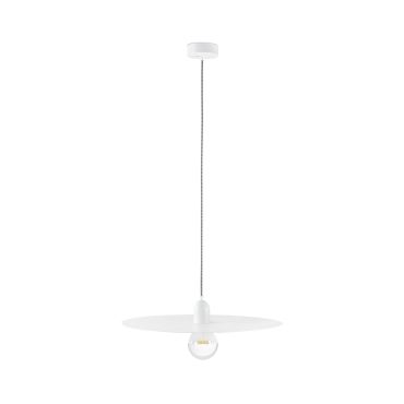 Faro Plat - lampe suspendue - Ø 50 cm - blanc mat