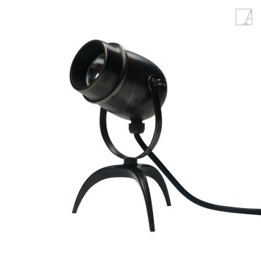 Authentage Micro Tripod Outdoor - spot sur trépied - 7 x 10 x 22 cm - IP55 - bronze