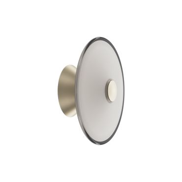 VK Lighting Sora - applique et plafonnier - Ø 20 x 9,5 cm - 8W dimmable LED inclus - blanc
