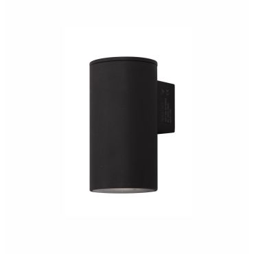 Nova Luce Alp - applique murale - 7 x 5,5 x 10 cm - 10W LED inclus - IP65 - noir