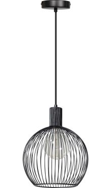 ETH Wire - suspension - Ø 30 x 155 cm - noir