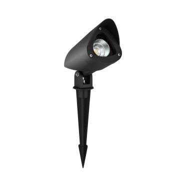 Nova Luce Inside - spot de sol sur piquet - 26 cm - 3W LED inclus - IP65 - noir