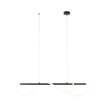 Maxlight Laguna - lampe suspendue - 135 x 130 cm - 30W LED inclus - noir