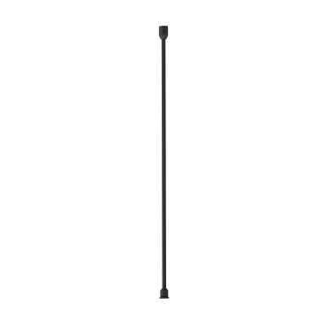 Nova Luce Sin - tube de connexion pour profilé magnétique Curve - Ø 2,3 x 70 cm - noir sable