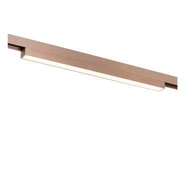 Lucide Linial Glyx - système de rail magnétique - projecteur sur rail - 30,2 x 1,9 x 2,7 cm - LED 11W incluse - Fonction de gradation et couleur de lumière réglable via l'application - champagne