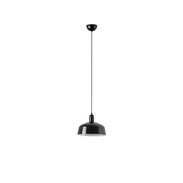 Faro Tatawin M - suspension - Ø 25 x 211,5 cm - noir satiné et noir brillant