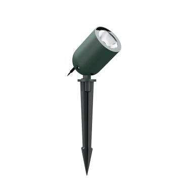 VK Lighting Sui - spot à piquet - Ø 7 x 9,8 cm - 12W LED inclus - IP65 - vert