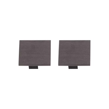 Lucide Linial - système de rails magnétiques - 2 embouts - noir chrome mat