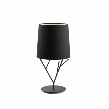 Faro Tree - lampe à poser - Ø 27 x 51,5 cm - noir mat