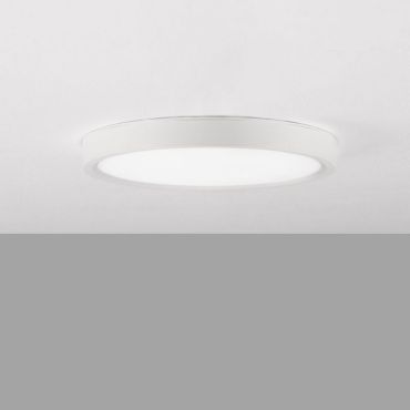 Nova Luce Dixie CCT - plafonnier - Ø 22 x 2,5 cm - 18W LED inclus - blanc sable