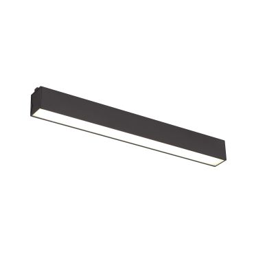 Maxlight Linear - plafonnier - 56 x 6 x 5 cm - 18W LED inclus - noir - couleur de lumière blanche