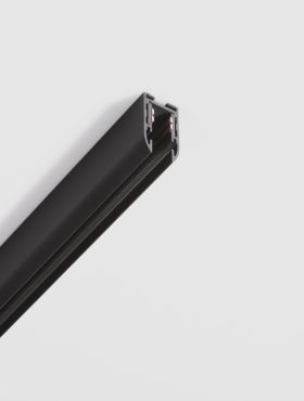 Nova Luce Ultra Slim - rail magnétique en saillie - 200 cm - noir