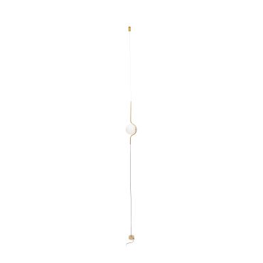 Faro Le Vita - lampe suspendue - Ø 14 x 308 cm - 6W LED inclus - or brillant