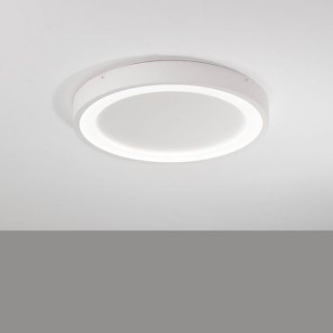 Nova Luce Nodi - plafonnier - Ø 45 x 5 cm - 30W LED inclus - blanc sable