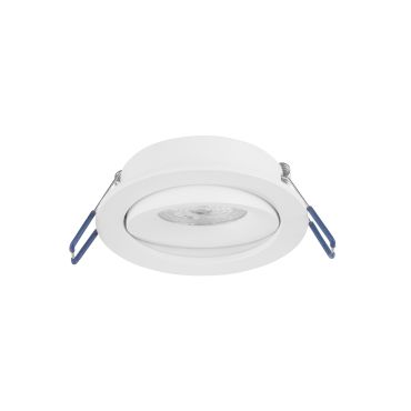Nova Luce Redo - spot à encastrer - Ø 92 mm, Ø 76 mm à encastrer - blanc sable
