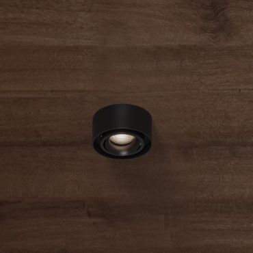 Nova Luce Brook - spot encastré - Ø 9,6 x 7,8 cm, encastré 79 mm - noir