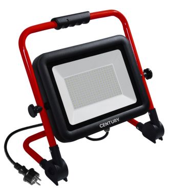 Century Italia Rework - projecteur portable - 47,5 x 44,5 x 7 cm - 200W LED inclus - IP65 - noir et rouge