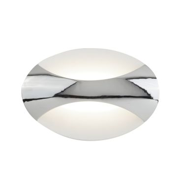 Searchlight Led Wall - applique murale - 21 x 14,5 cm - 6,5W LED inclus - chrome