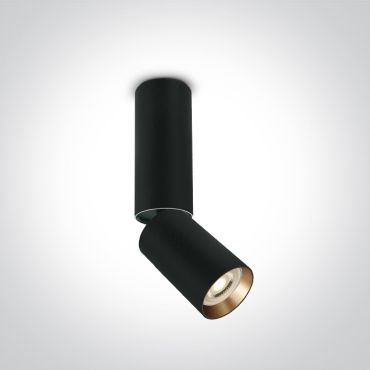 ONE Light Decorative Directional Spots - spot en saillie 1L - Ø 5,8 x 13,5 cm - noir