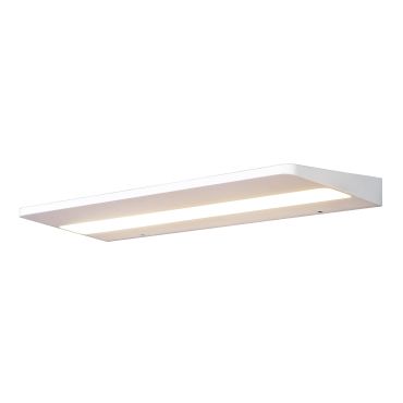 Maxlight Shelf - applique murale - 2 x 12 x 40 cm - 10W LED inclus - blanc