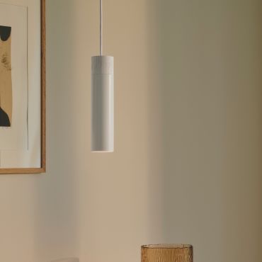Nordlux Tilo - lampe suspendue - Ø 6 x 224,6 cm - blanc