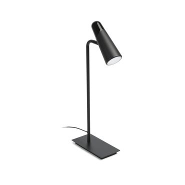 Faro Lao - lampe de table - 16 x 8 x 43 cm - 4W LED inclus - noir mat