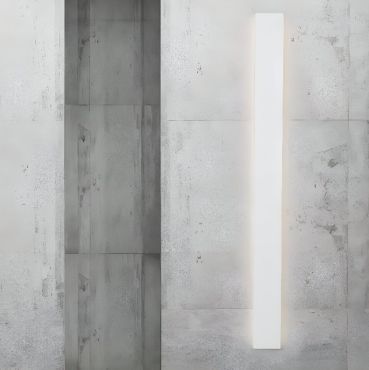 Nova Luce Seline - applique murale - 7,5 x 2,7 x 90 cm - 36W LED incl. - IP44 - blanc sable