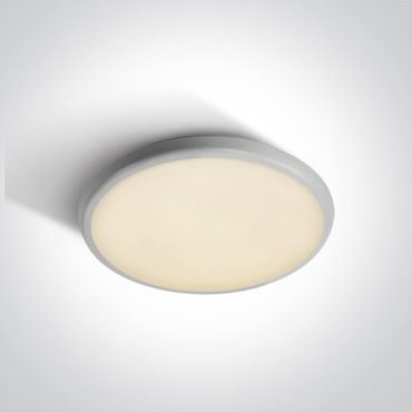ONE Light Plafo - plafonnier - Ø 30 x 4,2 cm - 18W LED inclus - IP54 - blanc